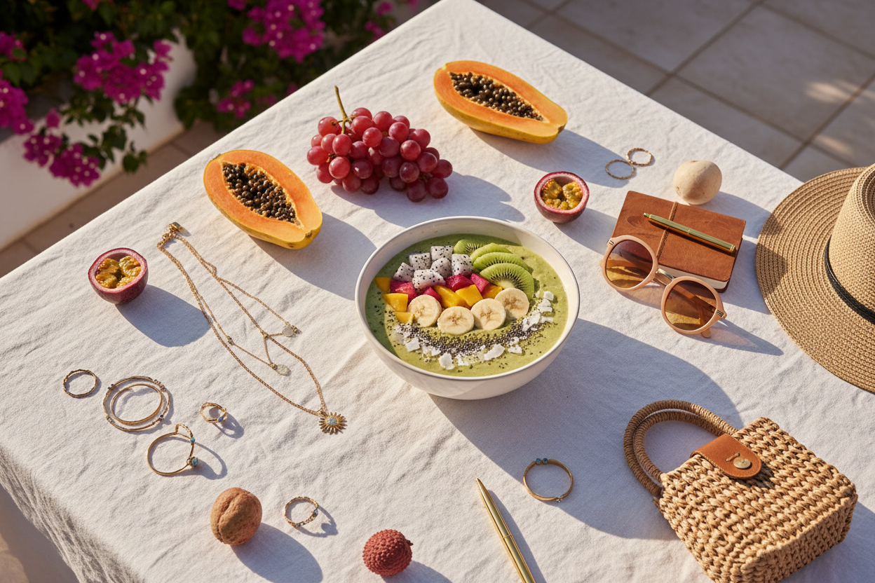 Ibiza Wellness Flatlay